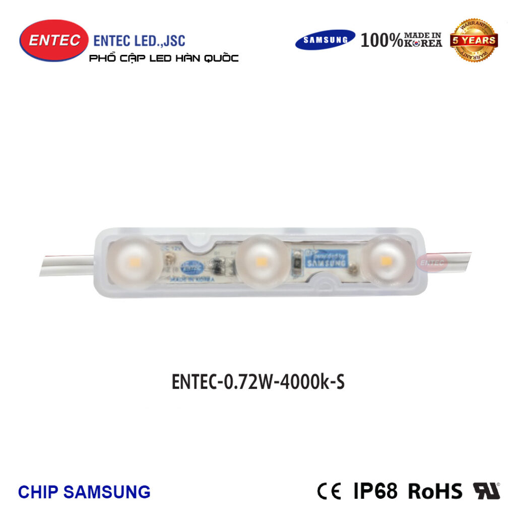 Led 3 bóng Hàn Quốc 4000K SamSung - Led Hàn Quốc